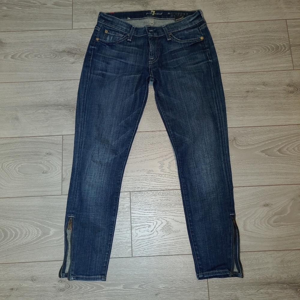 SEVEN for all mankind cropped skinny